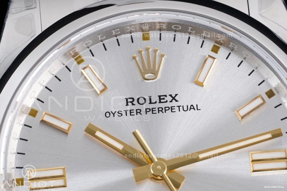 1:1 Best 971 126000 904L V Perpetual Edition Original Steel Dial 36mm VSF Oyster DD3230 Silver 0705